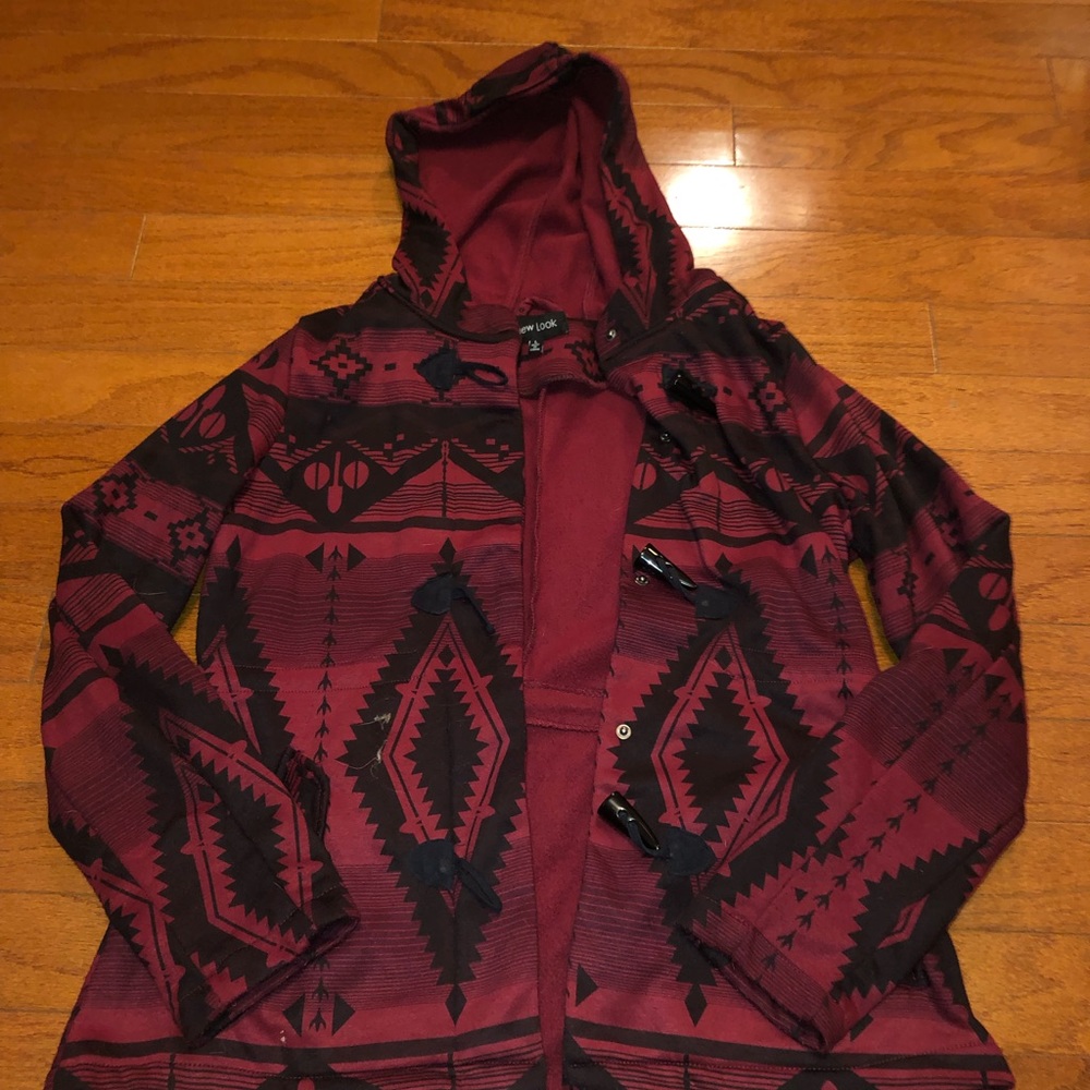 Aztec red jacket